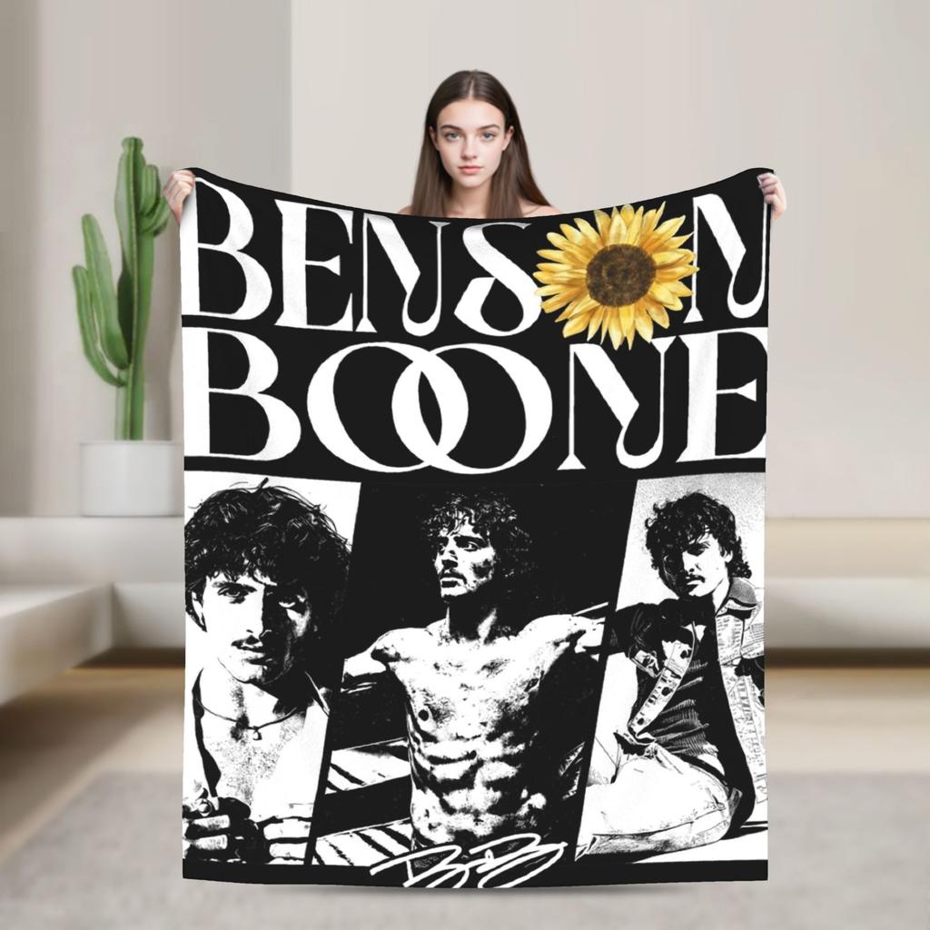 Benson Boones Blanket  Super Warm Comfortable Plush Bedding Throws For Girls Boys Bedroom Flannel Bedspread Bed Cover