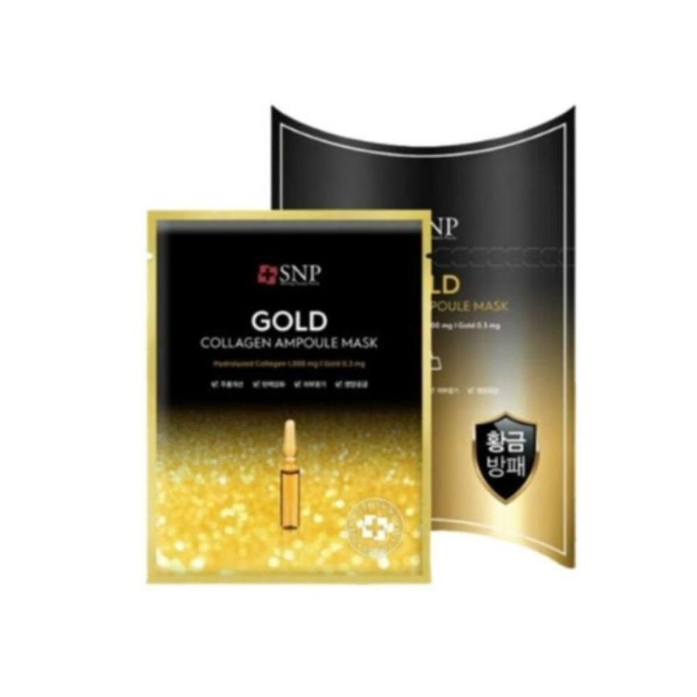[SNP] Gold Collagen Ampoule Mask 10 Sheets