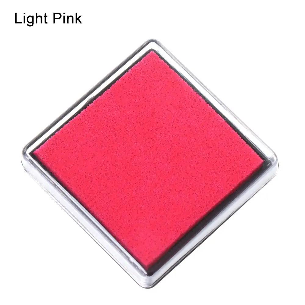 Ink Pad Stamp Pads Fingerprint Inkpad Square Sponge Multi-color Art Decor Scrapbooking Drawing Toys DIY Office & School Supplies