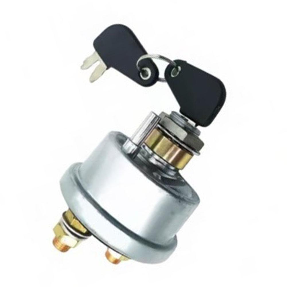 Master Disconnect Ignition Switch With 2-Keys For Caterpillar Excavators Replacement Parts For Garden Power Equipment