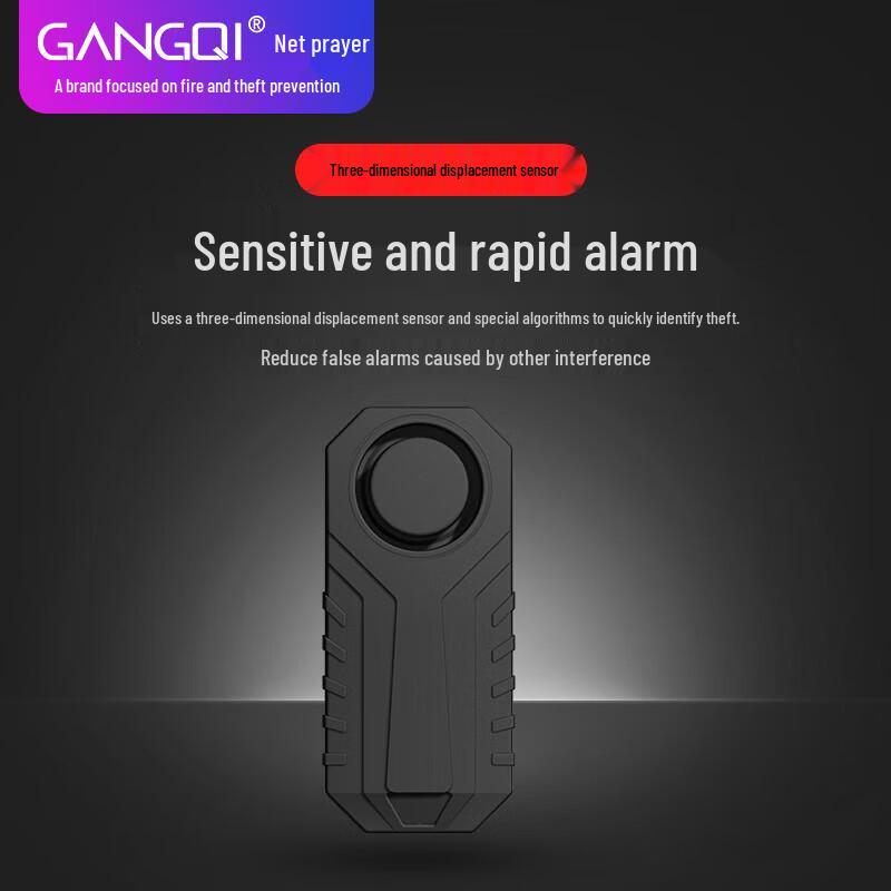 GANGQI Kabelloser Vibrations-Diebstahlalarm