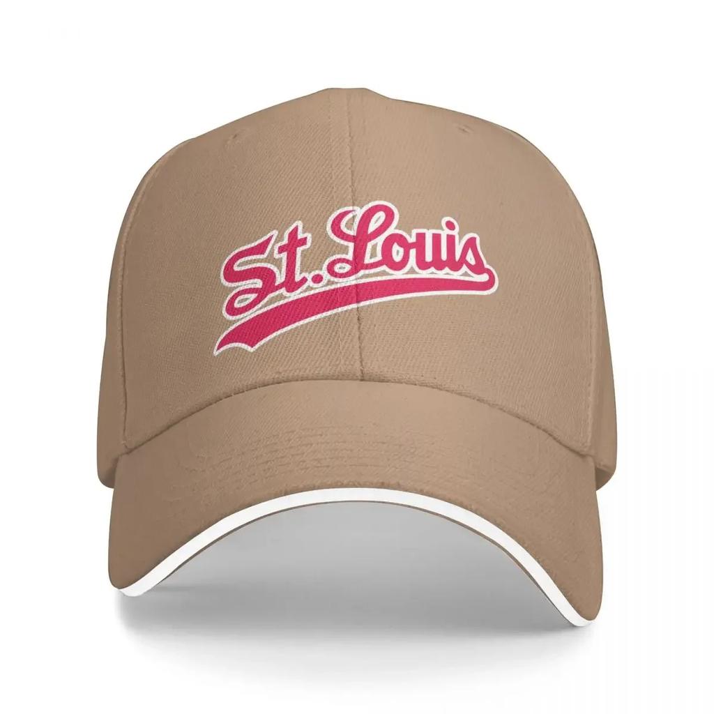 St Louis City Klassische Baseballkappe Kinderhut Mode Strand UV-Schutz Sonnenhut Herrenkappen Damen