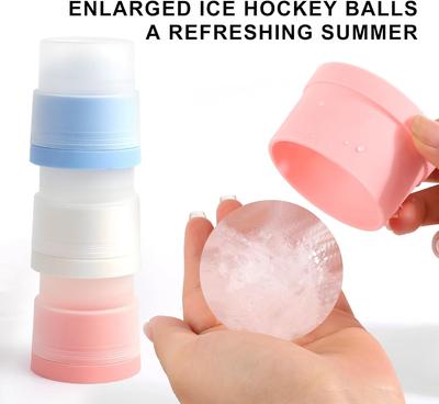 Silikon Eisballform Runde Eiswürfelform Sommer Hausgemacht DIY Kühlschrank Gefrierschrank Eiswürfelbereiter Kreative Kleine Eiswürfelform Barwerkzeug