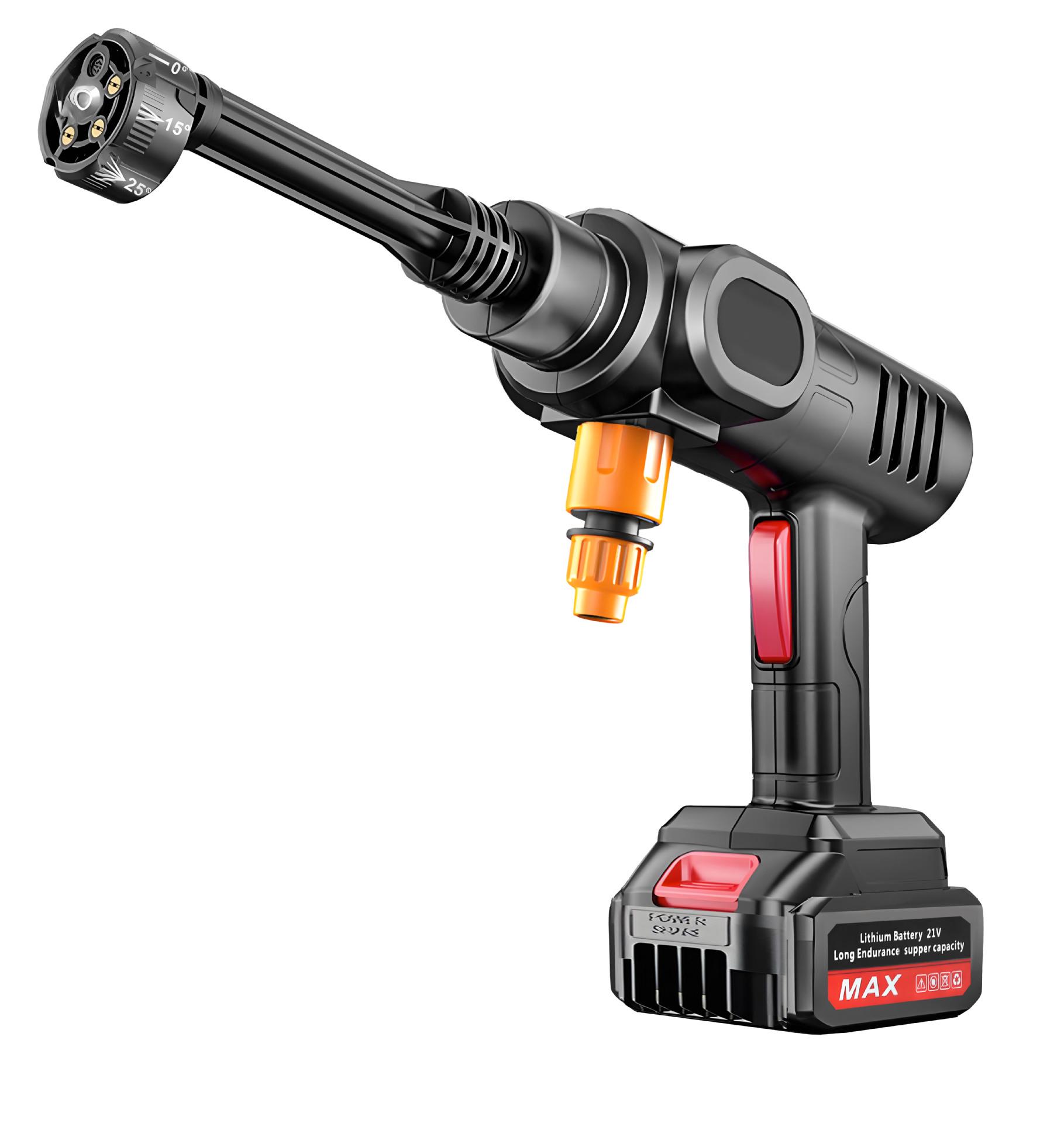 

Портативная перезаряжаемая мойка высокого давления: Беспроводная машина для мойки автомобиля на литиевых батареях