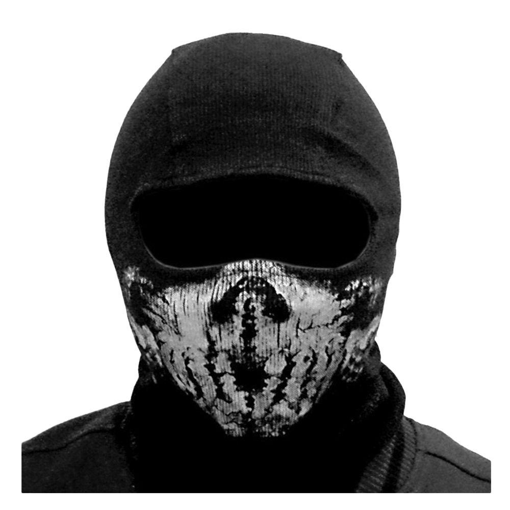 Máscara 3D Sem Costura Protetor Solar Máscara de Halloween Máscara de Festa Prática Ciclismo