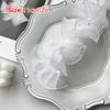 2 Meters Flower Lace Pearl Fabric Edge Gauze Diy Crafting Supply 11Cm Wide Gift Package Flower Packaging Flower Shop Supplies