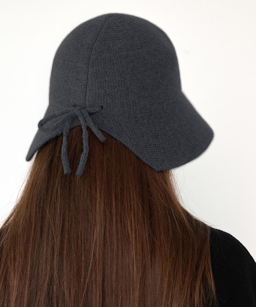 Koipeu Wool Bell Ribbon Hat Cf083Ht103