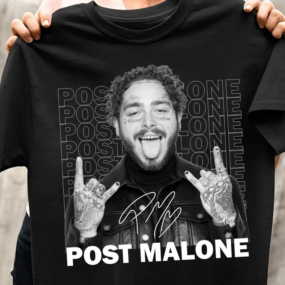 

Post Malone Tshirt The unisex Short Sleeve Gift 2024 S5XL MM1007 Unisex T-Shirt XXXXL