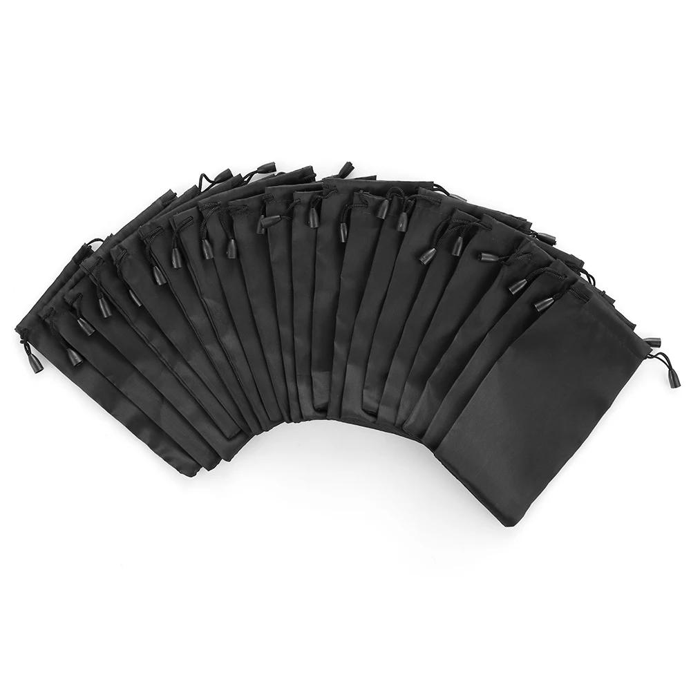 10Pcs Soft Cloth Waterproof Sunglasses Bag Microfiber Dust Storage Pouch Glasses Carry Bag Portable Eyewear Case Container