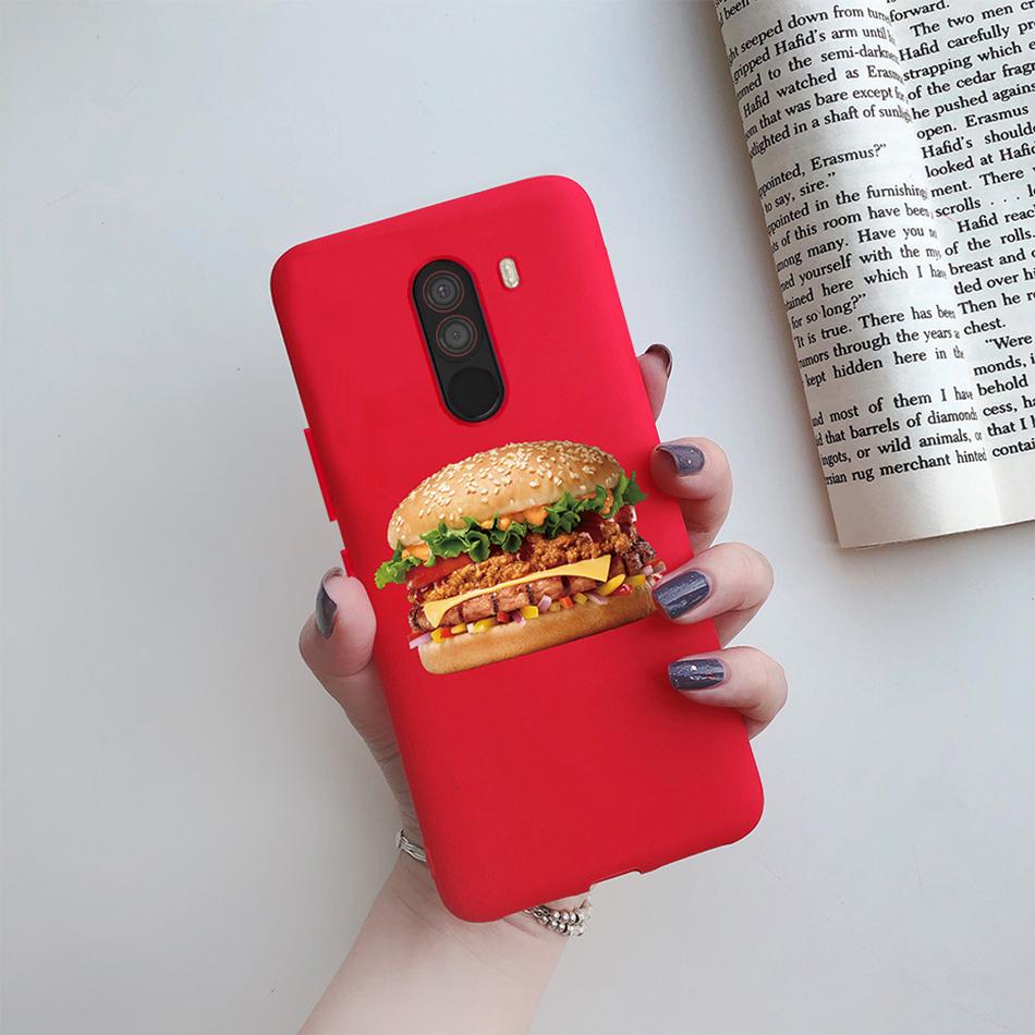 For Xiaomi Pocophone F1 Case Cute Cactus Soft TPU Silicone Back Cover For Pocophone F1 F 1 Poco F1 Phone Case Fundas Coque Shell