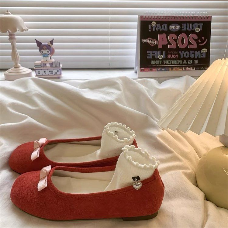 

Вечерние туфли на плоской подошве, маленькие красные туфли-одинарки во французском стиле, женская обувь, осень 2025, серебристые балетки на мягкой подошве 35 бордовый