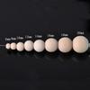 4mm 6mm 8mm 10mm 12mm 14mm 16mm 18mm 20mm 25mm Round Natural Wood Loose Beads for DIY Crafts Woodcraft Jewelry Bracelet Making Accessories