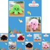Ultra-soft Double-sided Octopus Plush Toy With Realistic Expressions For Endless Fun