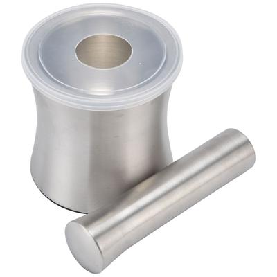 Nerezový česnekový hmoždíř Dvojitá struktura Dobrá stabilita Odolný proti opotřebení Snadno se čistí Mlýnek