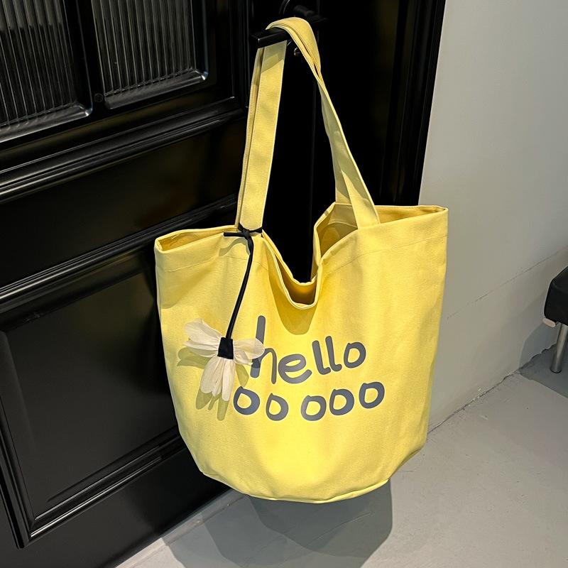 A Large-capacity Bag for Girls A Versatile Summer Casual Single-shoulder Shopping Bag and A Class Tote Bag