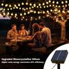 60 LED Crystal Globe Solar String Lights Waterproof 8 Modes Outdoor Patio Garden Party Tree Decor