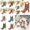 Fashionable And Cute Shoe Pendant Keychain With Rhinestones Ideal Gift For Both Men And Women