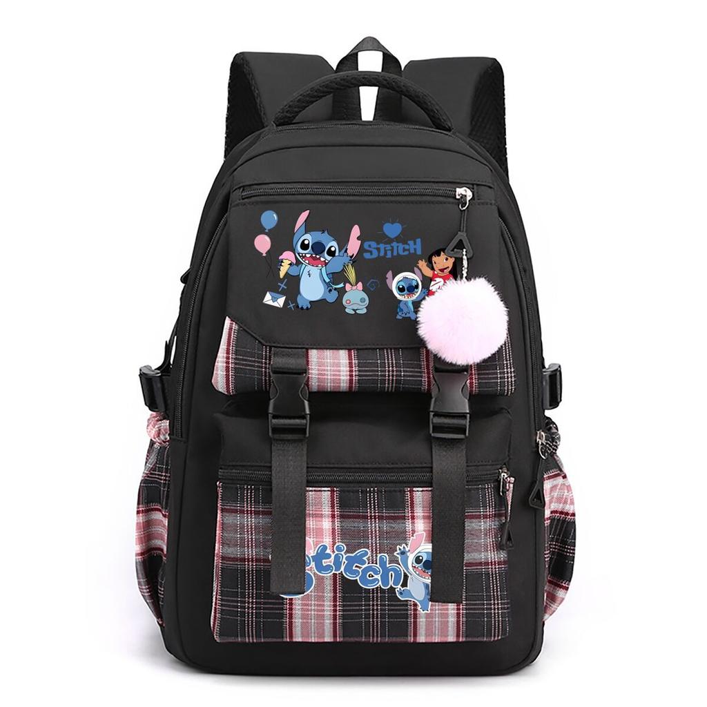 Anime Cartoon Print Large-Capacity Backpack Campus Boys' And Girls' School Bags