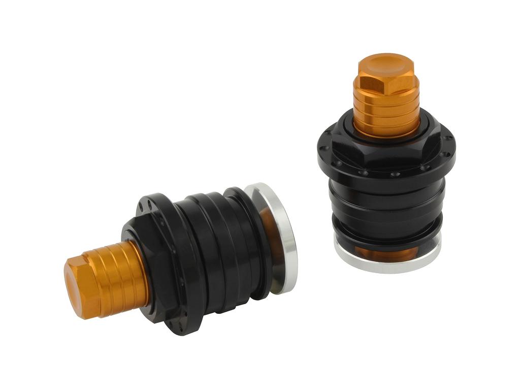 SHFIT UP GSX-R125 Motorcycle Equipment Initial Adjuster (2018-2023) BLACK/GOLD 280665-04