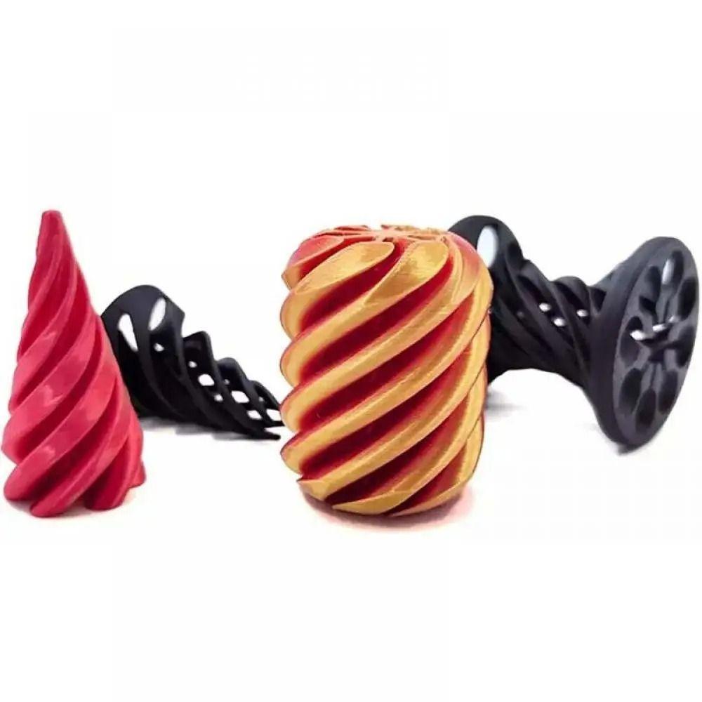 Math Games Spiral Cone Fidget Toy Intelligence Development Helix Screw Toy  for Kids