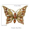 Fashionable Exaggerated Retro Butterfly Brooch