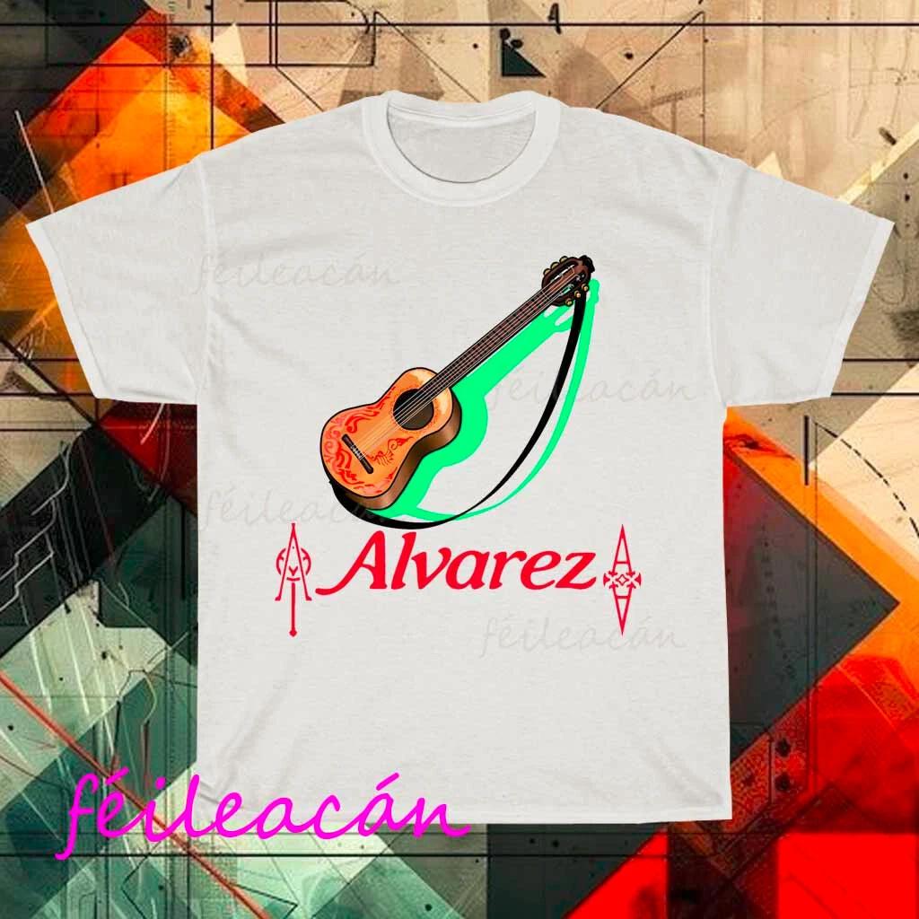 Brand New Alvarez Guitar Company Red Logo American T-Shirt Funny Size S to 5XL XL
