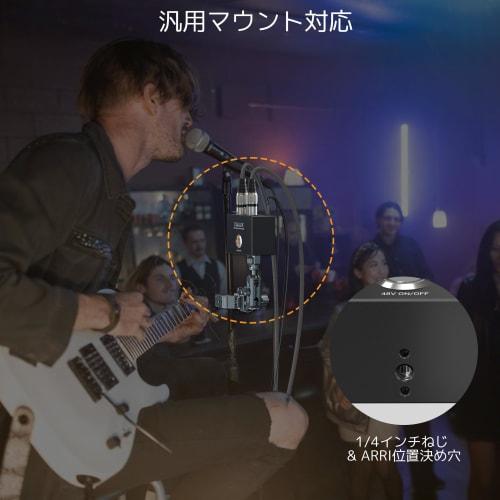 Cubilux MPX-1 48V Phantom Power Supply with USB-C Power Cable, Full Aluminum Alloy Portable Power Supply with XLR Input/Output Terminals and 1/4-inch