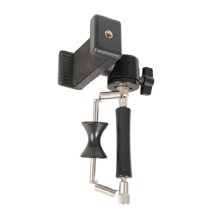 

Adjustable Roll Slides Gliders Capo Guitar Phone Holder for Mobile Phones, Action Cameras Bass Attachment Tones 1