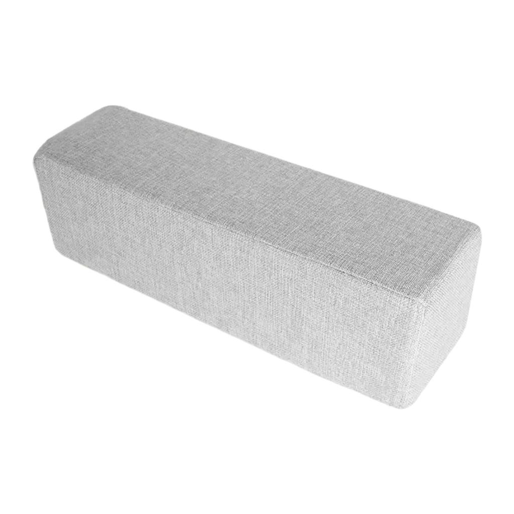 Couch Arm Rest Pillow Wear Resistant Rectangular Removable Pillowcase Armrest Cushion for Bedroom Sofa Home Armchair Living Room