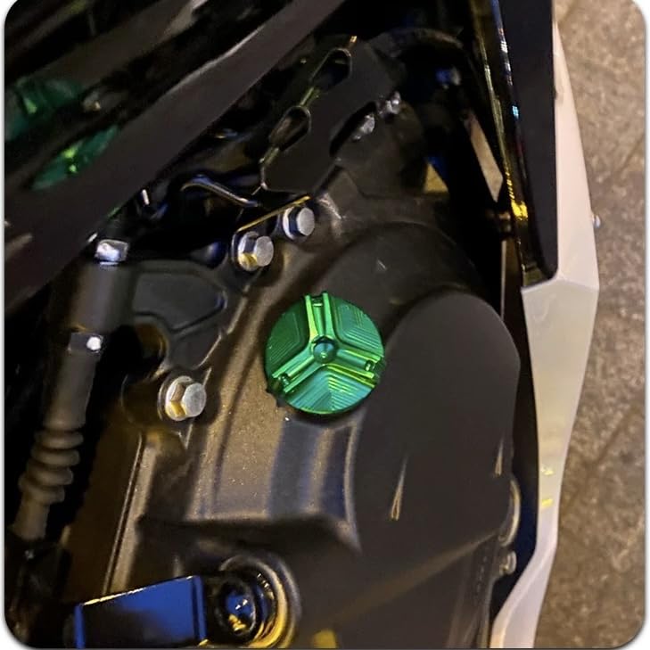 Motokano M20*P2.5 Filler Cap Fits ELIMINATOR/SE 400 ZX25R/SE NINJA400 Z650 Z900 CBR650R CB650R