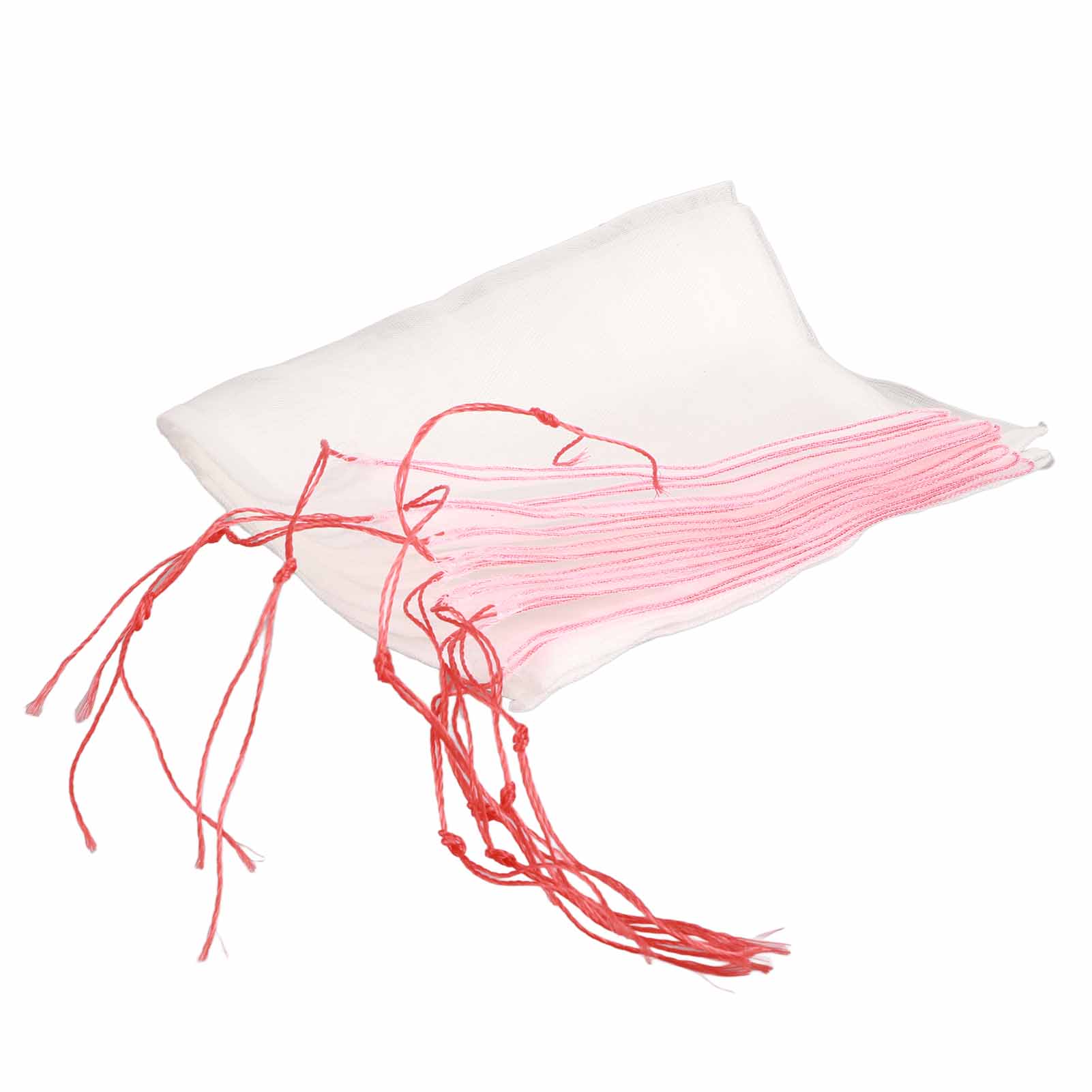 

10pcs Plant Fruit Protection Bags Drawstring Mesh Bag Against Insect Pest Bird 45*30cm