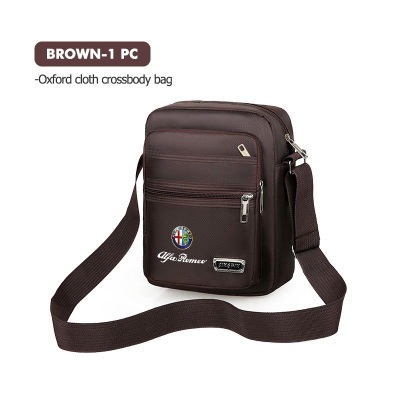 2026 Hot Alfa Romeo Fashionable Oxford Cloth Car Crossbody Bag Water-proof Travel Pack Shoulder Bag For Alfa Romeo 159 Giulietta