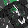 Anime One Punch Unisex Tatsumaki Kawaii Funny Girl Black TShirt All Size
