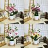 Butterfly Orchid Imitation Flower Set For Home Interior And Outdoor Garden Decoration