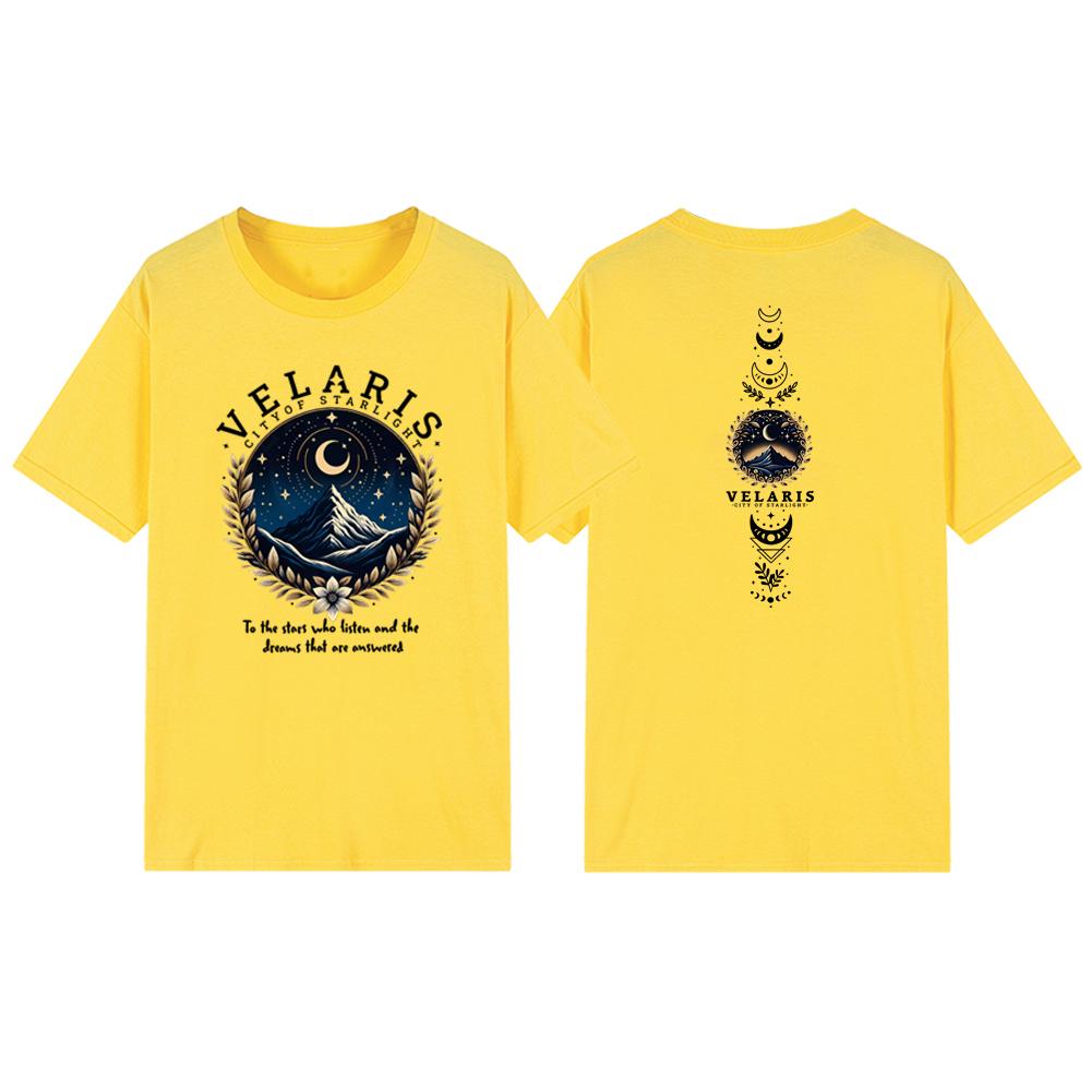Velaris City of Starlight Shirt ACOTAR TShirt The Night Court Tshirts Unisex Women Graphic T Shirts SJM Merch Shirt Bookish Gift