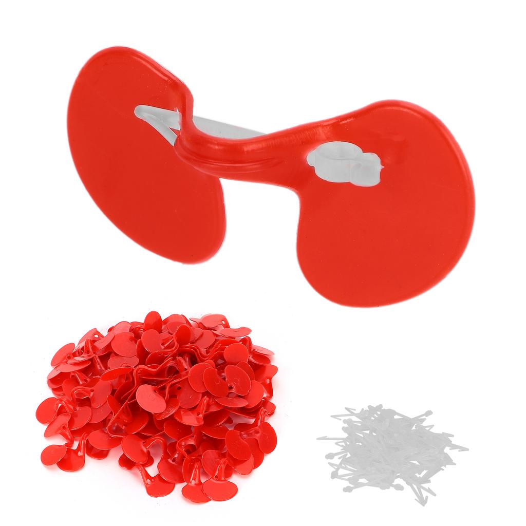 100ks Kuřecí Peeper Kuřecí brýle AntiPecking s embolií očí pro malé kuře