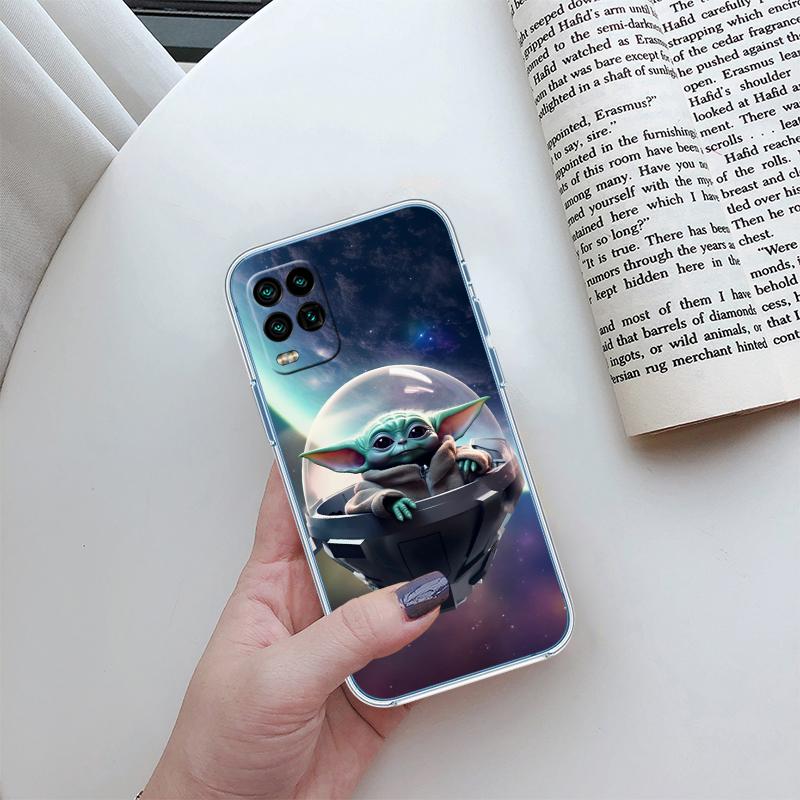 Star Wars Yoda Transparent Phone Case for Motorola Moto G7 G8 G9 G84 G85 G73 G24 G15 Z2 Play Power Plus