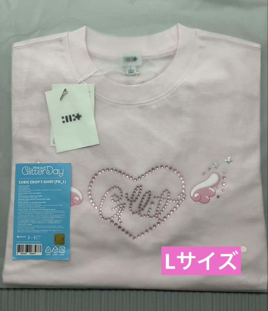 

[USED] ILLIT T-shirt Pink L size Seoul concert fan meeting goods No trading card