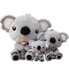 30/70cm Entzückende Koalas Plüschtier Niedliche Stofftiere Cartoon Tiere Australien Koalas Puppe Spielzeug mit Holz Geburtstagsgeschenk