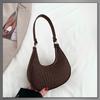 Buzz Selection Women's Compact, Lightweight, Solid Cotton HandbagShoulder Bag, BP011 (Black)