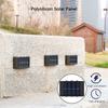 Solar LED Wall Light Outdoor Waterproof Dusk To Dawn Fence Light for Garden Yard Porch Walkway Camping Decor