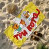 Cartoon Kid-E-Cats Handtuch Bleach Handtücher Yoga Fitnessstudio Leicht Tragbar Zum Schwimmen Duschen Reisen Sportzubehör Sanddicht