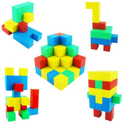 UiDor Magnetic Cube, 33mm Large 3D Puzzle, Building Blocks (32 Pieces)