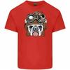 Steampunk Bulldog Men's Funny T-Shirt Dog Puppy Animals English British