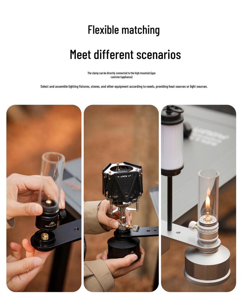 Portable Clip-On Outdoor Camping Desk Extension