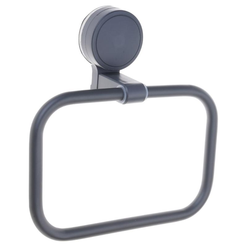 

Modern Suction Cup Towel Holder Rings Bathroom Kitchen Wall Mount Storage Durable No Slip Design Towel Hanger