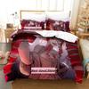 Kureiji Ollie Bedding Set Single Twin Printed Bed Set With Pillowcase Bed Duvet Cover Soft Single Double Queen Super King Size
