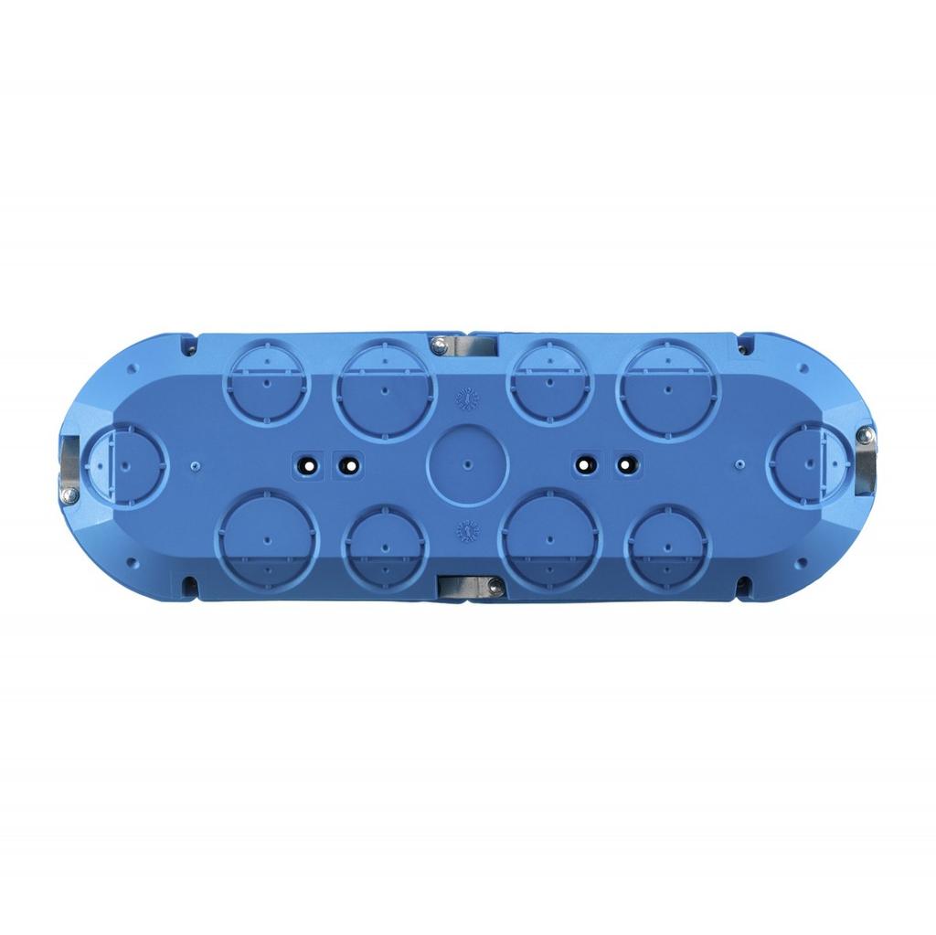 Box for hollow walls 2x60mm, plate P2x60K MULTIBOX