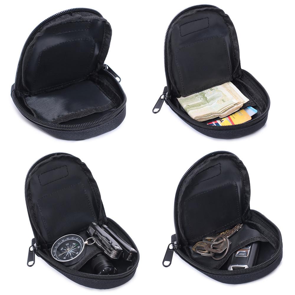 Tactical Wallet Pouch Small Portable Coin Key Pocket for Hunt Waist with Clip New Outdoor Sports Accessories Men's Bag Purse