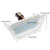 LED License Plate Light 1224052 9192060 9192061 for Opel Astra G Hatch / Saloon